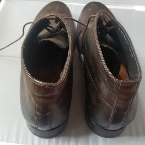 Bally lace up brown boots - Picture 3 of 6